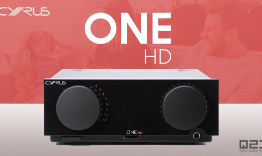 Nowy wzmacniacz Cyrus One HD w salonie Q21