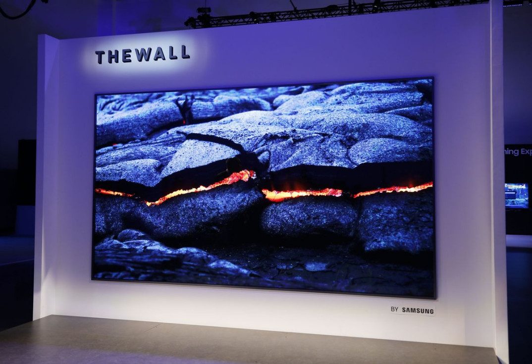 Samsung The Wall z technologią MicroLED - ekran przyszłości