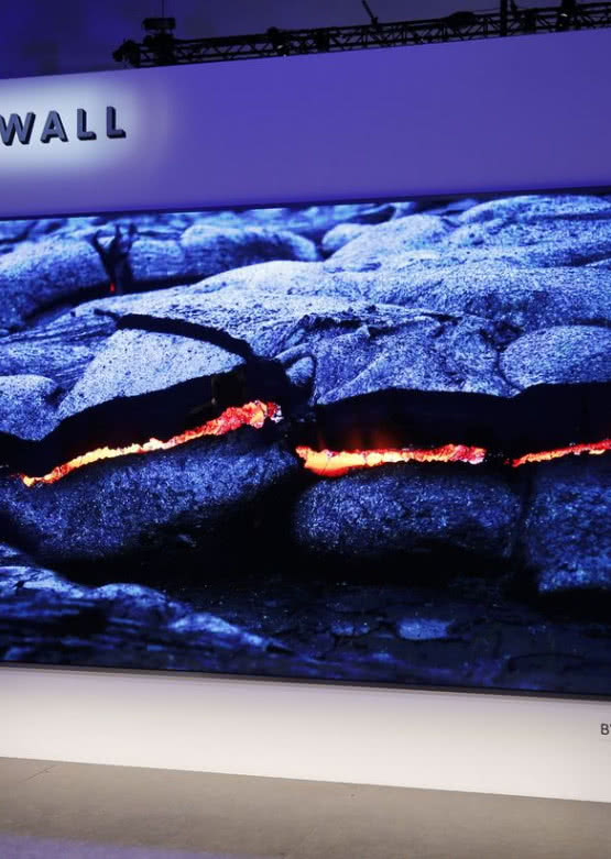 Samsung The Wall z technologią MicroLED - ekran przyszłości