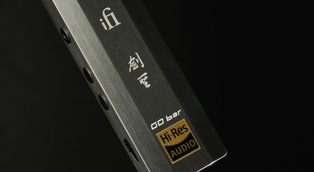 iFi Audio Go Bar Kensei - przenośny przetwornik C/A z technologią K2HD