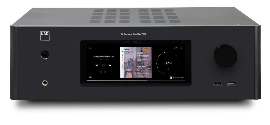 Referencyjny amplituner kina domowego NAD T 778