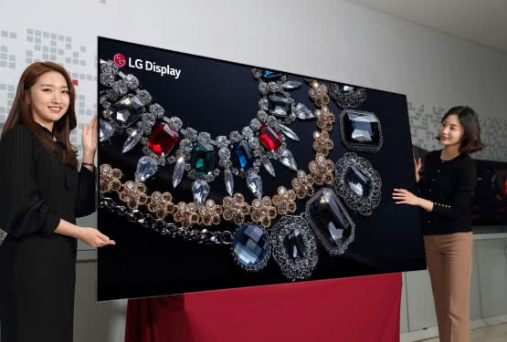 Kolejny debiut na CES 2018 - panele LG OLED 8K