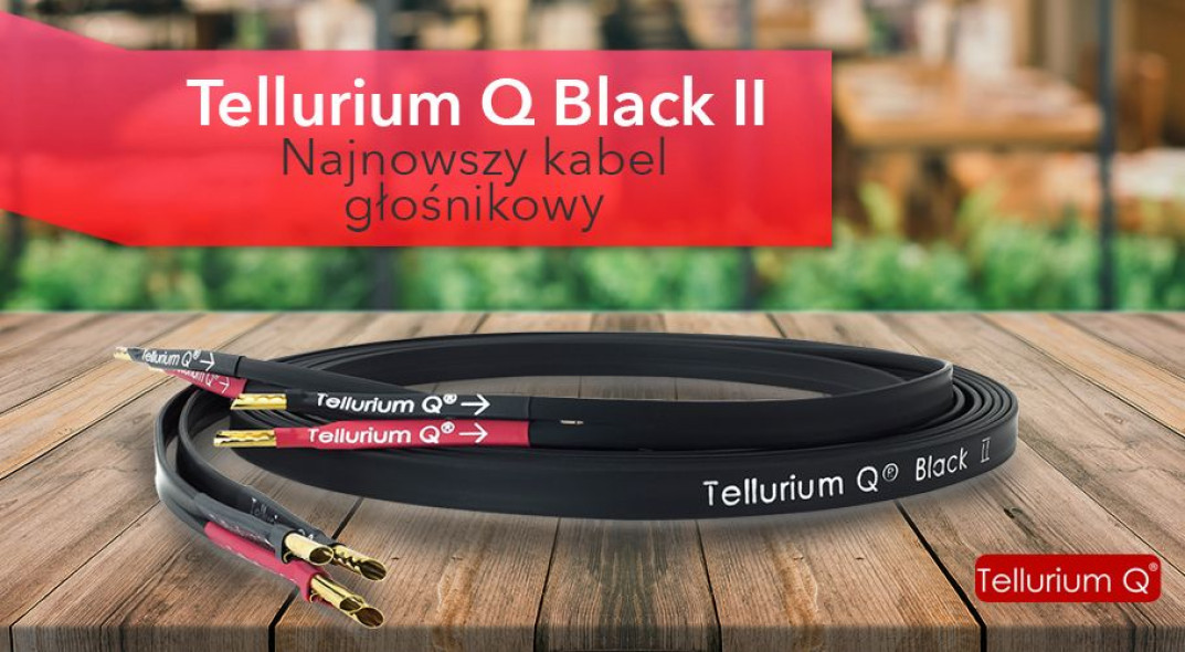 Kabel głośnikowy Tellurium Q Black II w ofercie salonu Q21