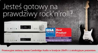 Promocyjne zestawy stereofoniczne Cambridge Audio w salonie Q21