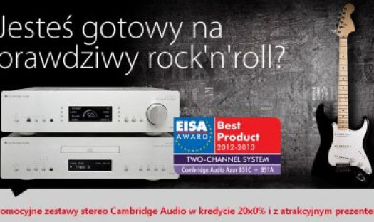 Promocyjne zestawy stereofoniczne Cambridge Audio w salonie Q21