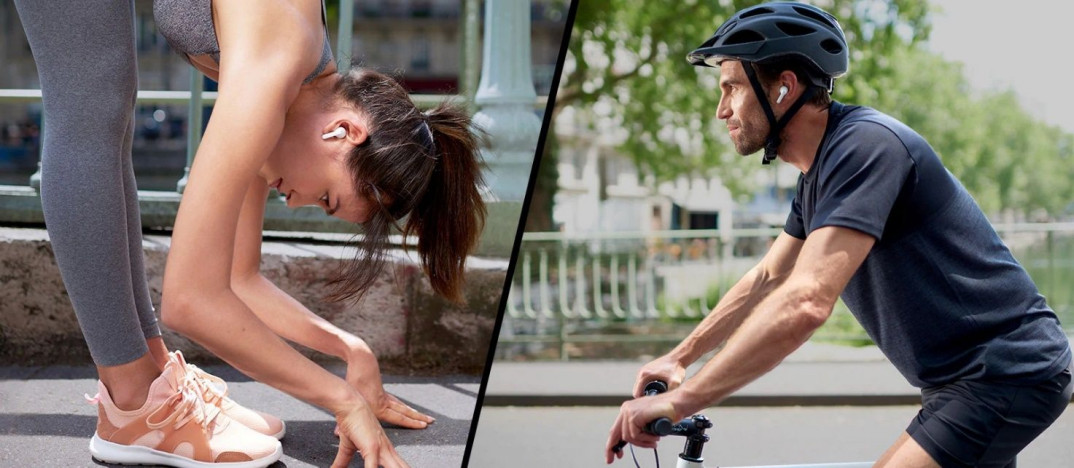 Te słuchawki świetnie sprawdzą się w sporcie, a na dodatek same się zdezynfekują. Poznaj LG TONE Free FN7