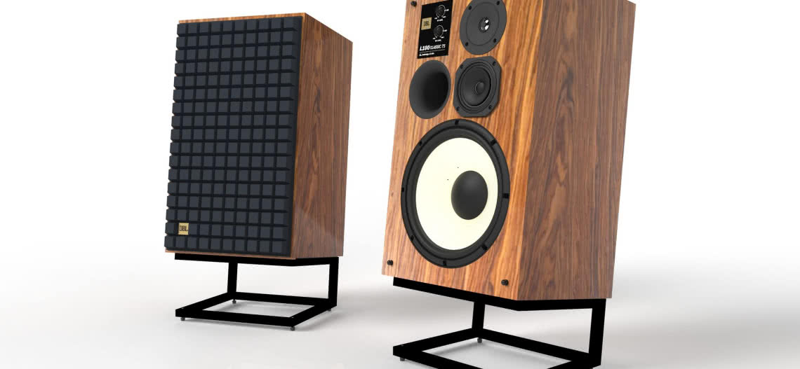 Jubileuszowe kolumny głośnikowe JBL L100 Classic 75 już w sprzedaży