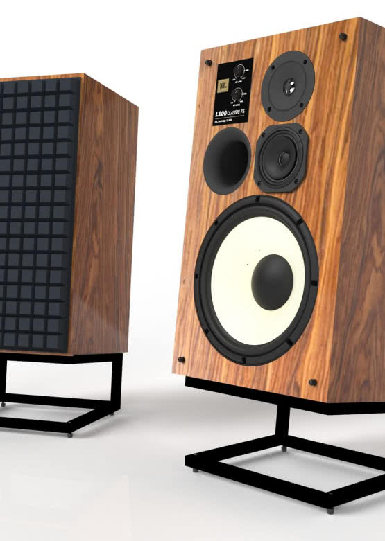 Jubileuszowe kolumny głośnikowe JBL L100 Classic 75 już w sprzedaży