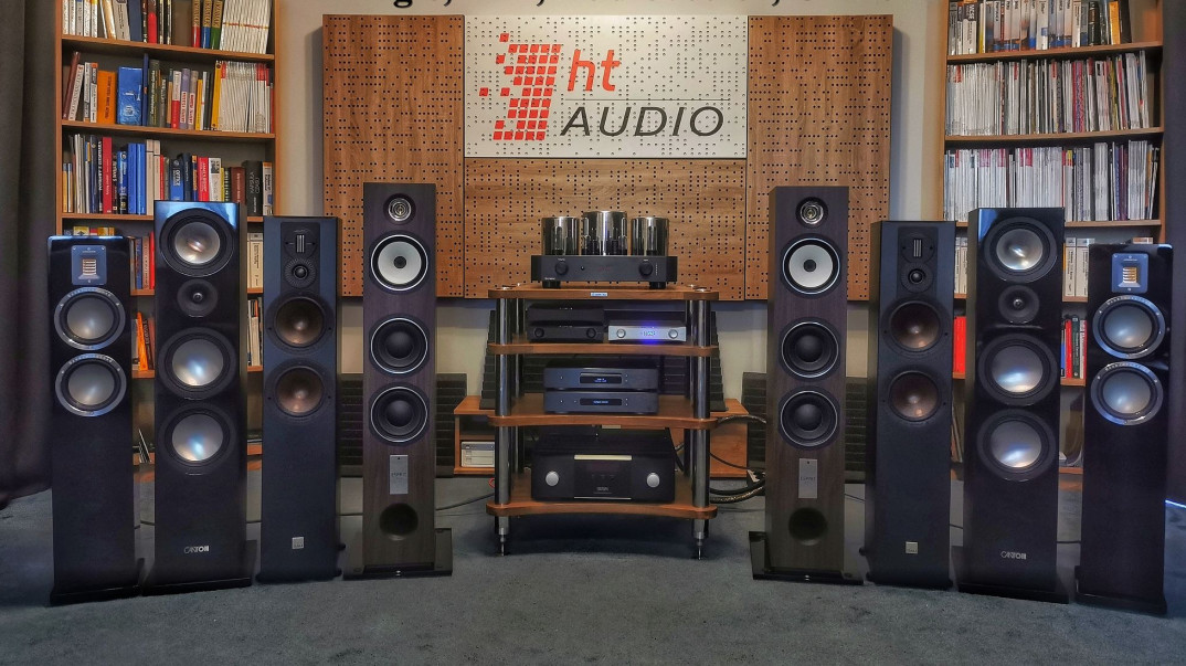 Tydzień z kolumnami podłogowymi Triangle, Dali, Canton, Audiovector w HTaudio