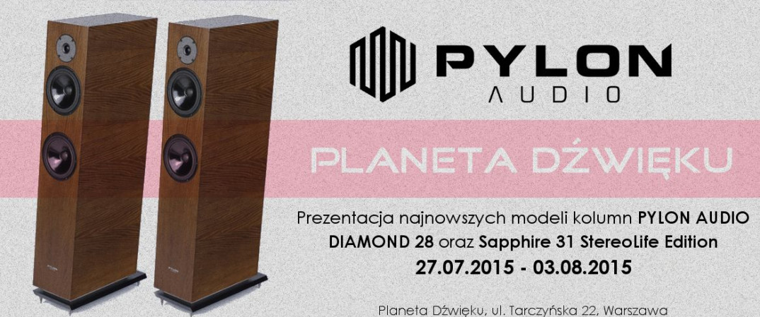 Tydzień z kolumnami Pylon Audio w warszawskiej Planecie Dźwięku