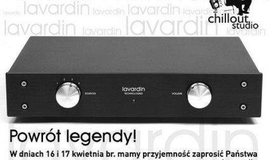 Lavardin w Chillout Studio: prezentacja wzmacniacza IS Reference