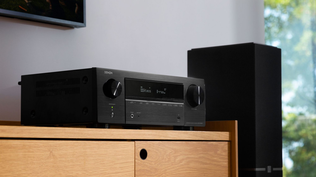 Denon prezentuje 7.2 kanałowy amplituner audio-wideo - AVR-X1800H 8K