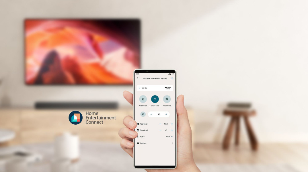 Sony HT‑S2000, czyli 3.1-kanałowy soundbar z systemem Dolby Atmos