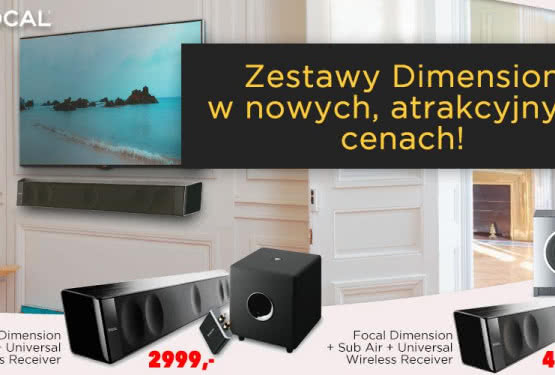 Q21: Prezent przy zakupie zestawu soundbar Focal Dimension + subwoofer