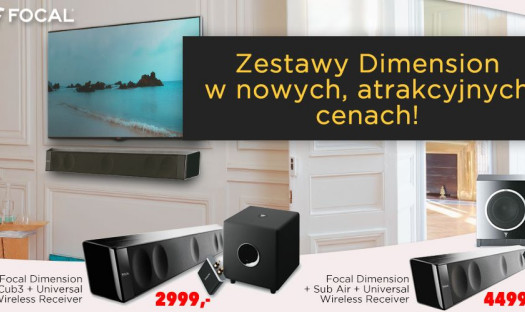 Q21: Prezent przy zakupie zestawu soundbar Focal Dimension + subwoofer