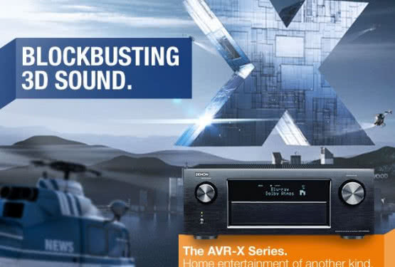 Amplitunery wielokanałowe Denon AVR-X1300W i AVR-X2300W w salonie Q21