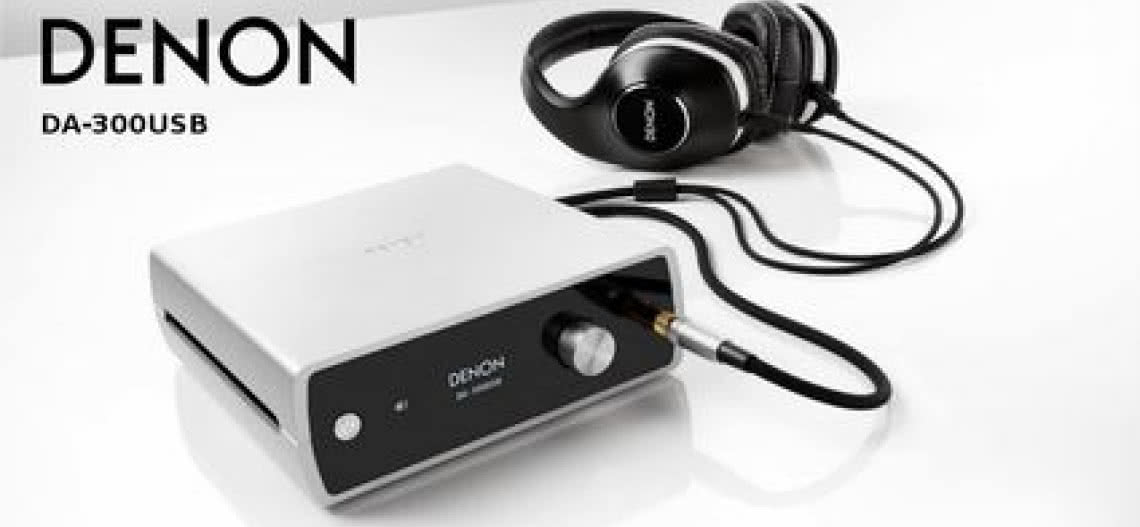 Przetwornik DENON DA-300 USB w salonie Q21 z Pabianic