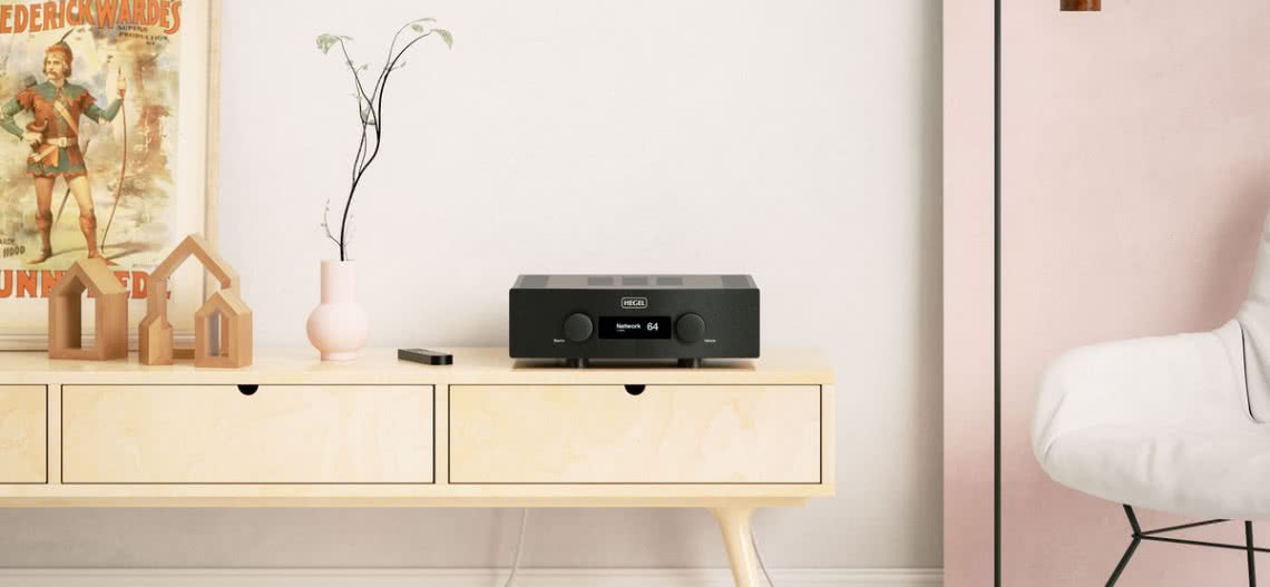 Sieciowy wzmacniacz zintegrowany Hegel H390