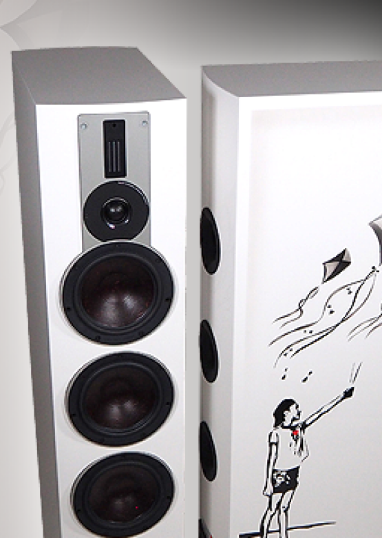 Jedyne takie kolumny na świecie - Dali Rubicon 8 na aukcji WOŚP