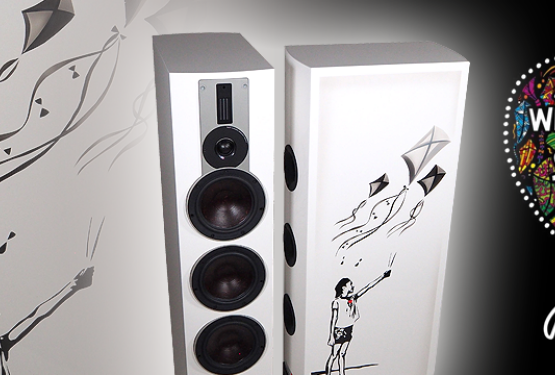 Jedyne takie kolumny na świecie - Dali Rubicon 8 na aukcji WOŚP