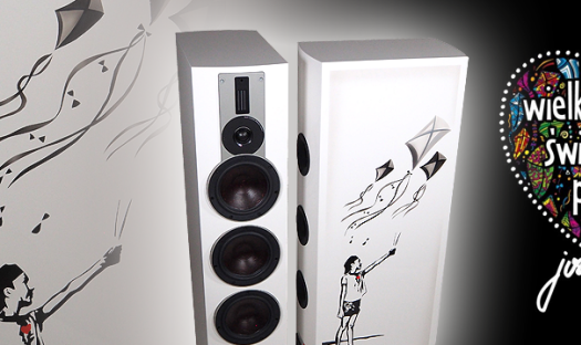 Jedyne takie kolumny na świecie - Dali Rubicon 8 na aukcji WOŚP