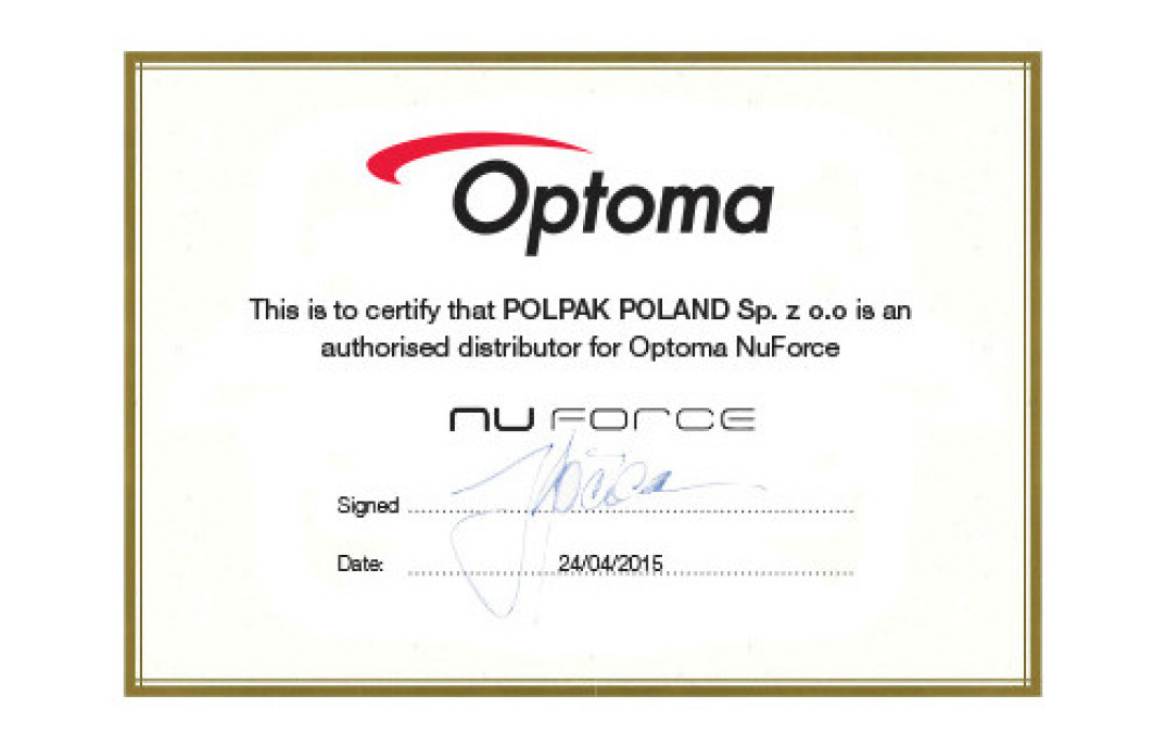 Polpak Poland oficjalnym dystrybutorem produktów NuForce w Polsce