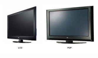 Czym różnią się technologie LCD i PDP stosowane w telewizorach, jakie są ich praktyczne wady i zalety?